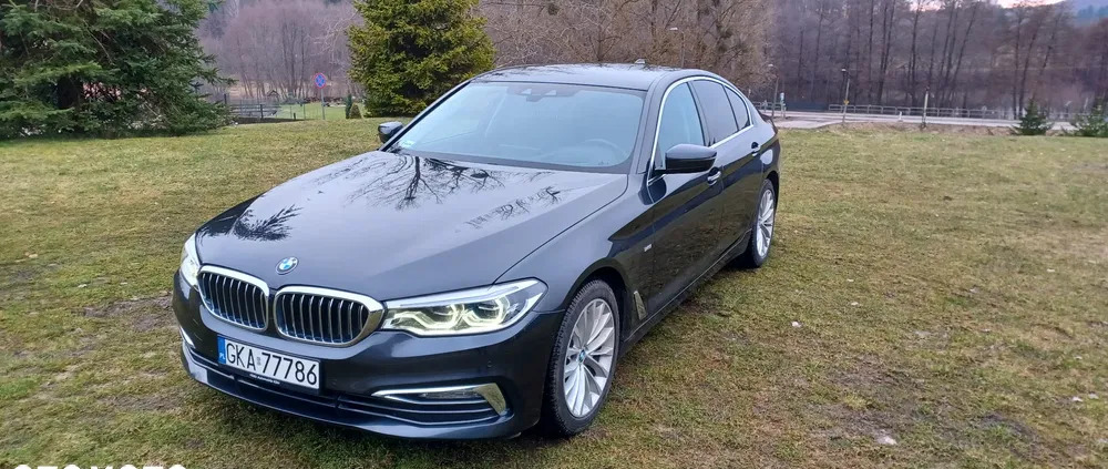 samochody osobowe BMW Seria 5 cena 117000 przebieg: 172350, rok produkcji 2017 z Węgorzyno
